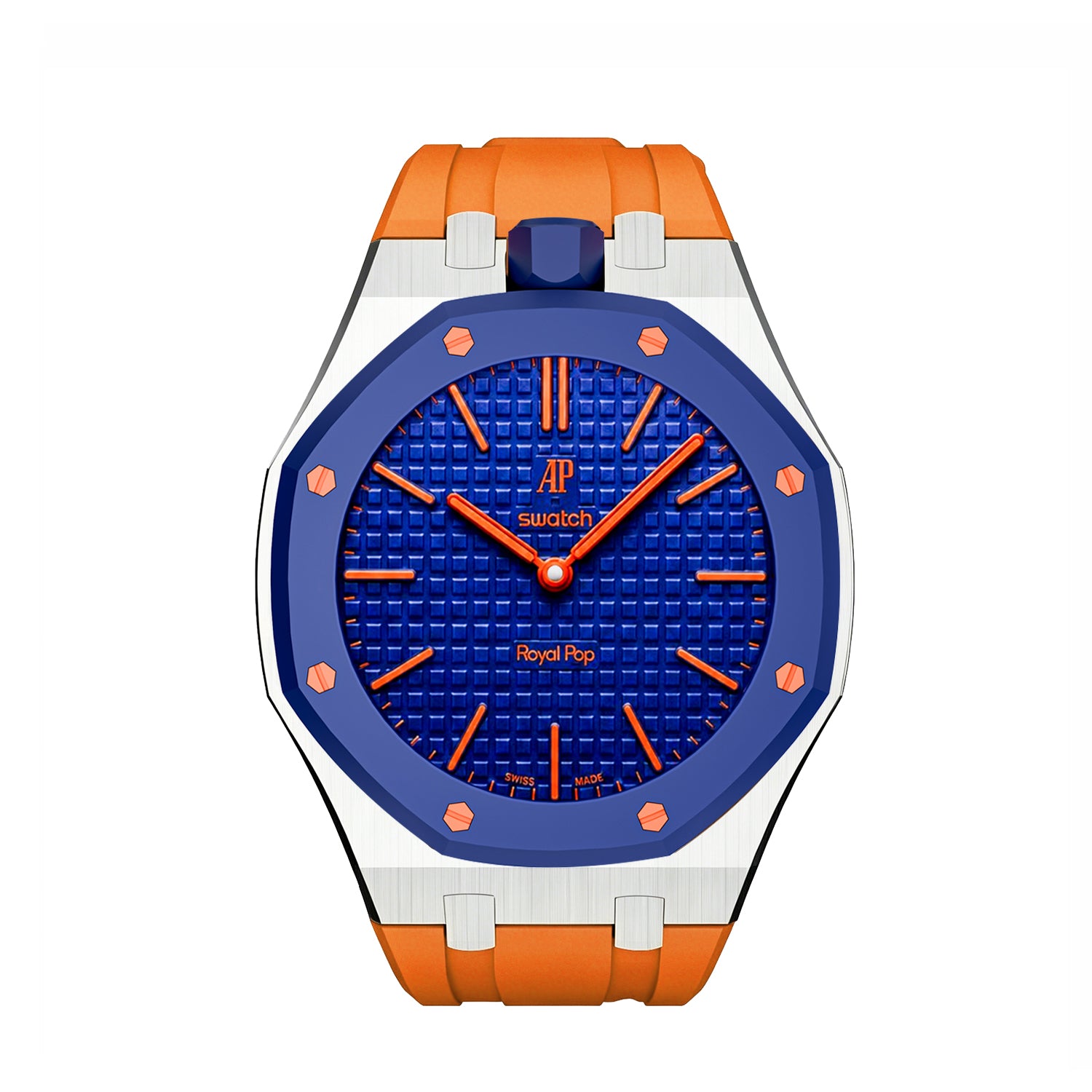 SwatchxAP Royal Pop Case-Strap Crown at 12