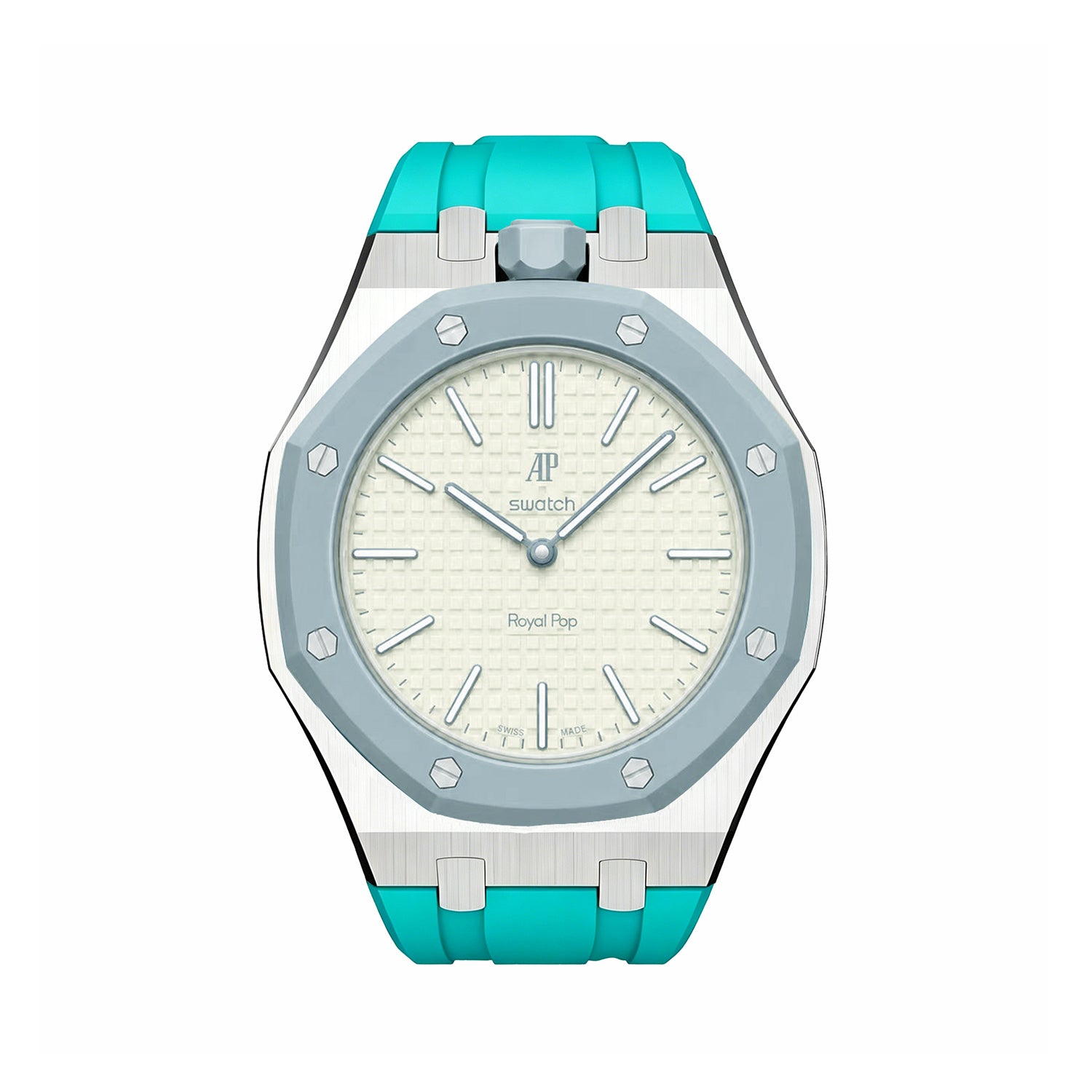 SwatchxAP Royal Pop Case-Strap Crown at 12