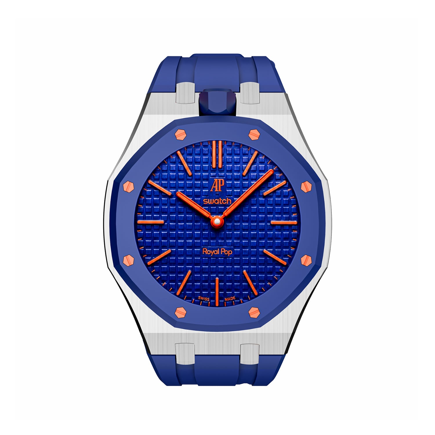 SwatchxAP Royal Pop Case-Strap Crown at 12