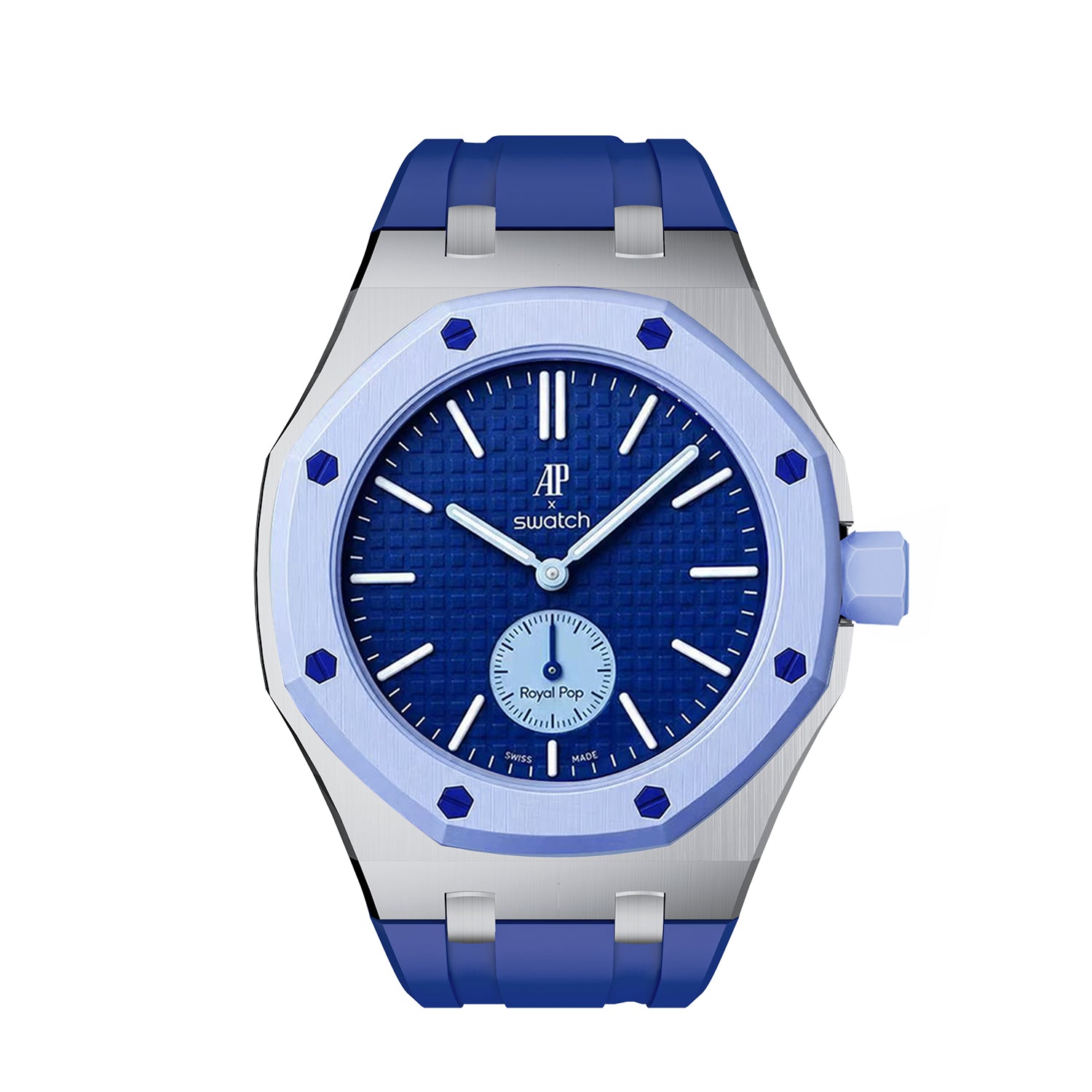 SwatchxAP Royal Pop Case-Strap Crown at 3