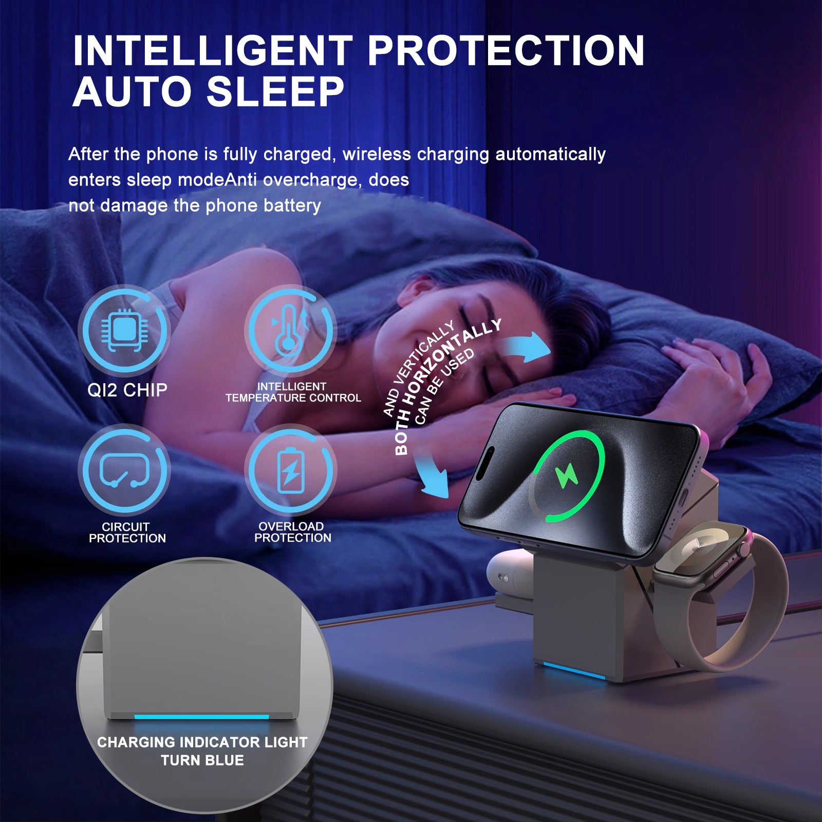 🔥HOST SALES 49% OFF🔥 3 in 1 Wireless Fast Charger