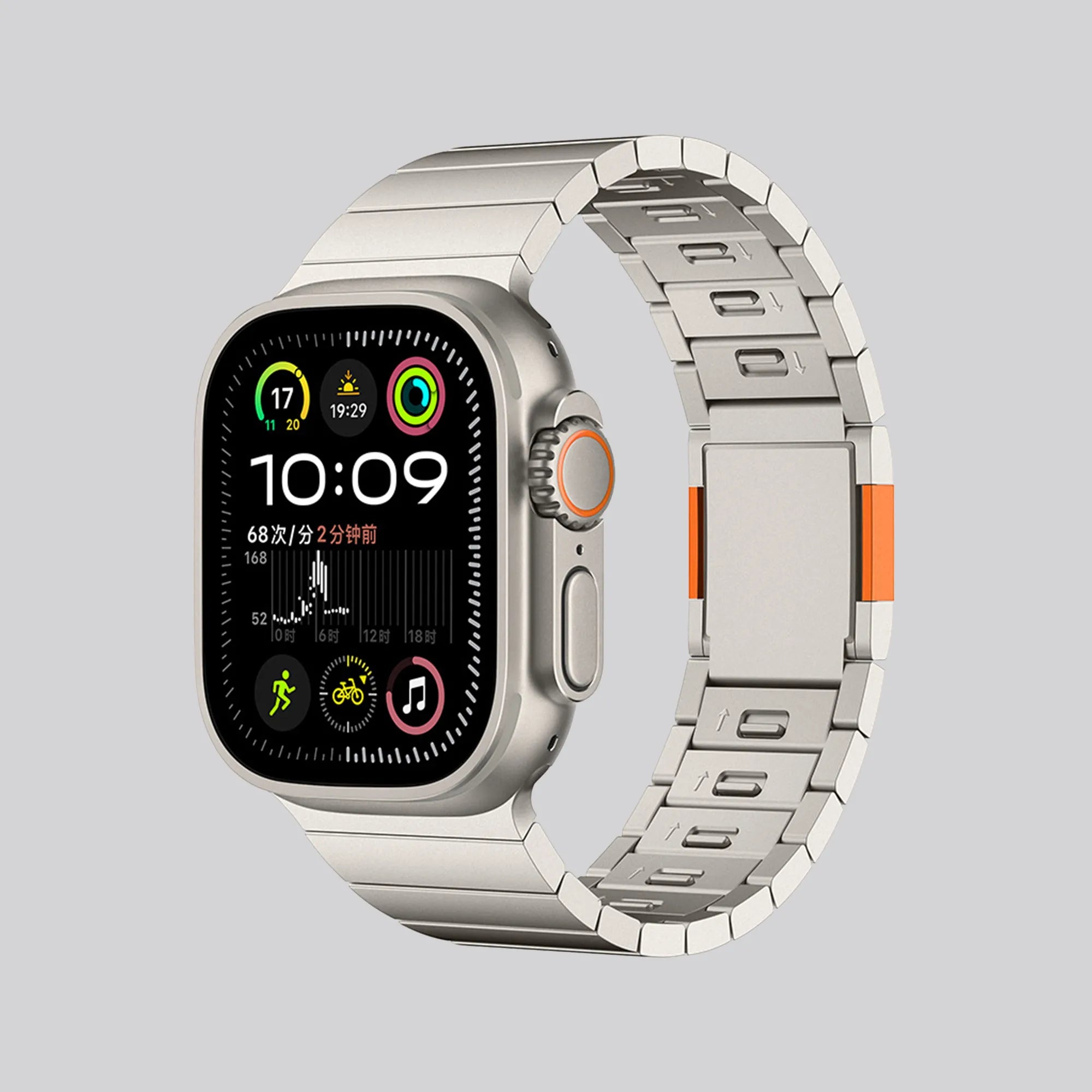 BEIZIYE Stainless steel chain-type magnetic suction watch strap