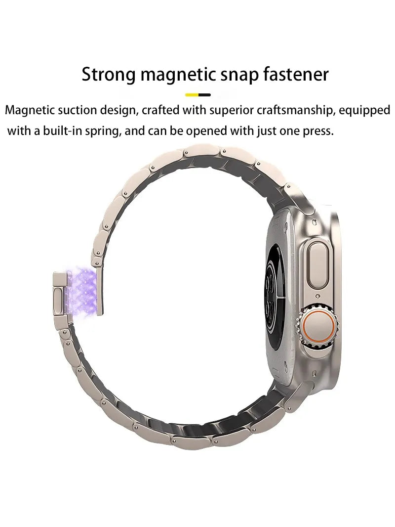 BEIZIYE Titanium metal watchband