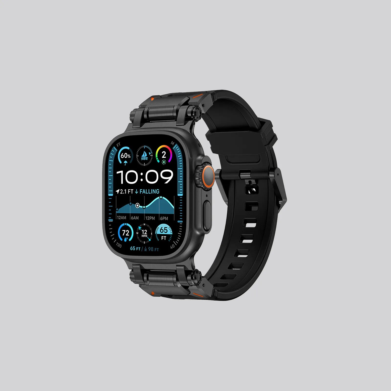BEIZIYE Motion silicone watch strap