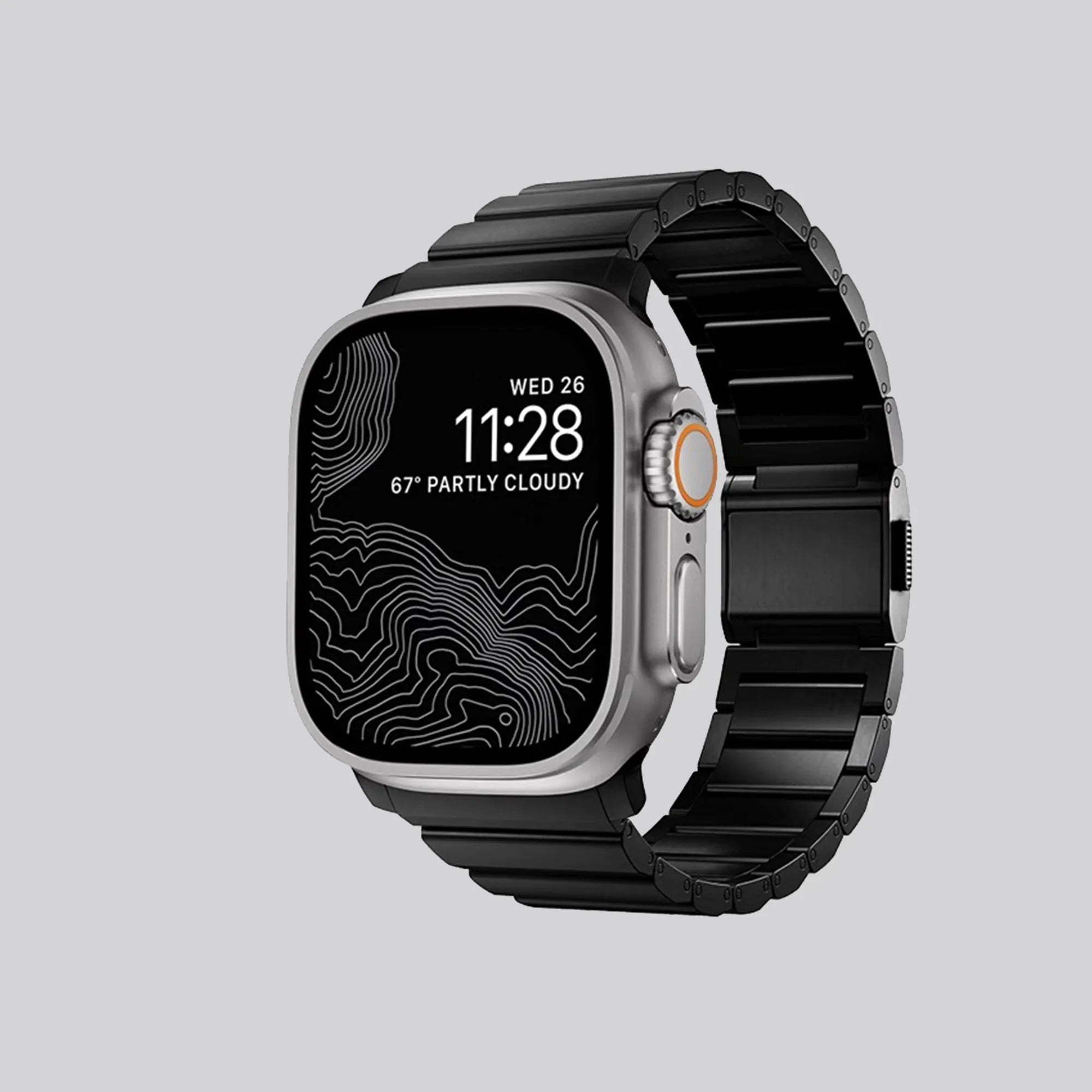BEIZIYE Norman titanium metal watch strap