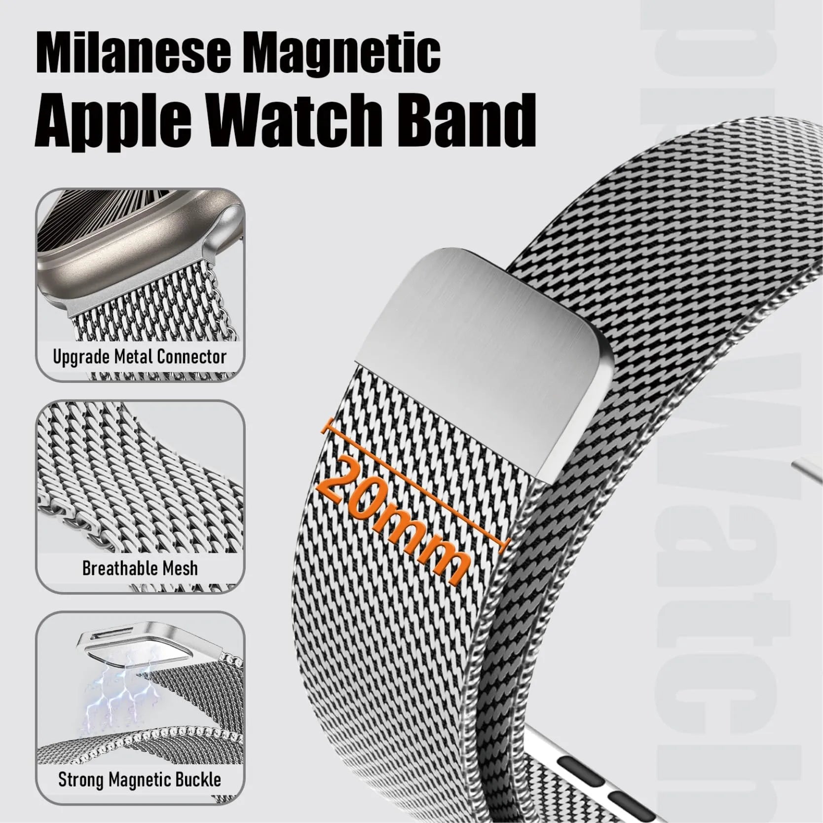 BEIZIYE Coarse mesh magnetic suction steel strip