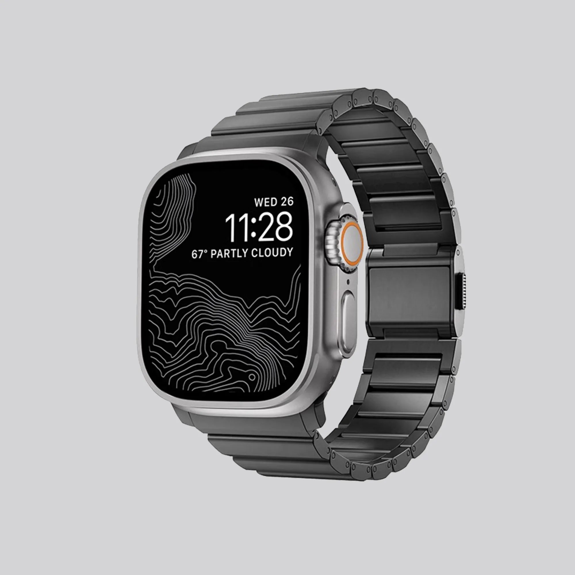 BEIZIYE Norman titanium metal watch strap
