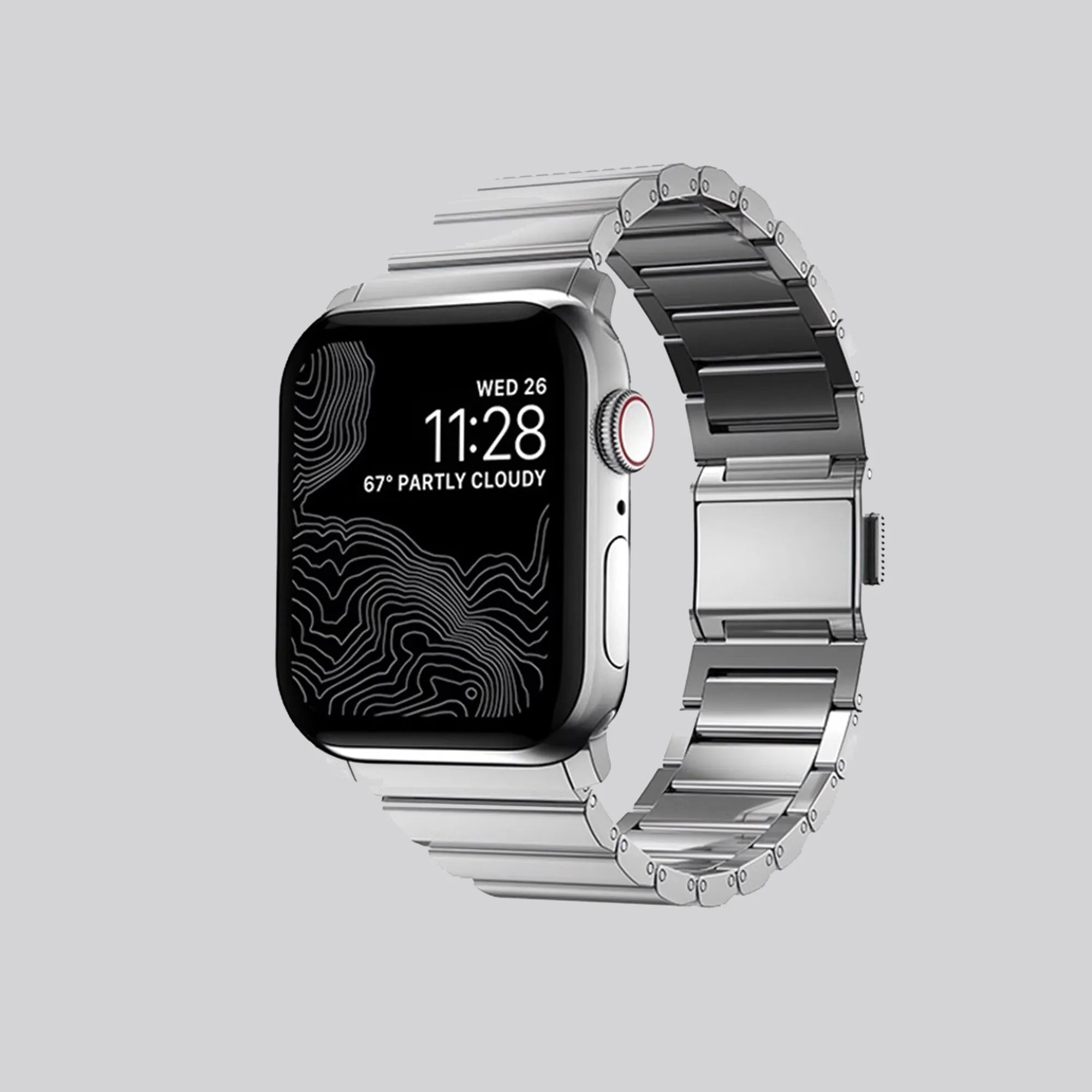 BEIZIYE Norman titanium metal watch strap