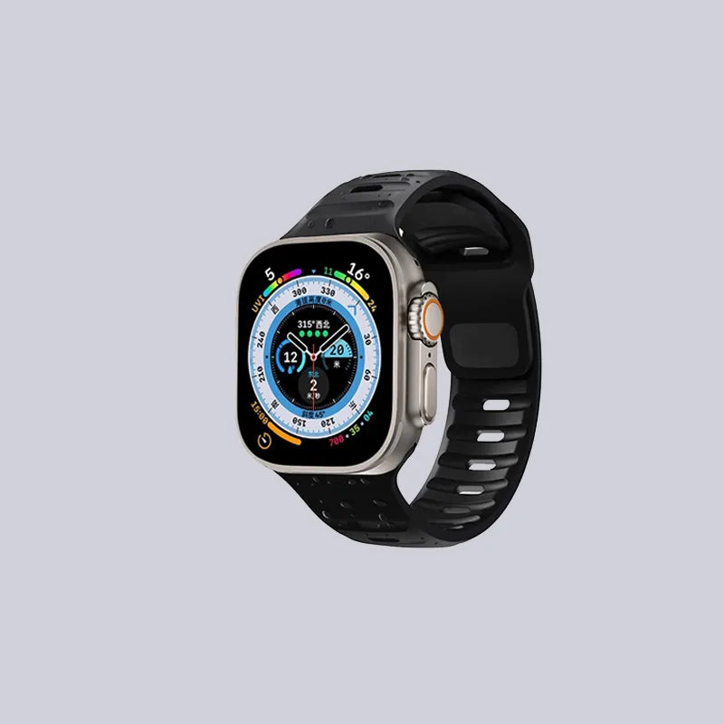 BEIZIYE PG T buckle silicone watch strap