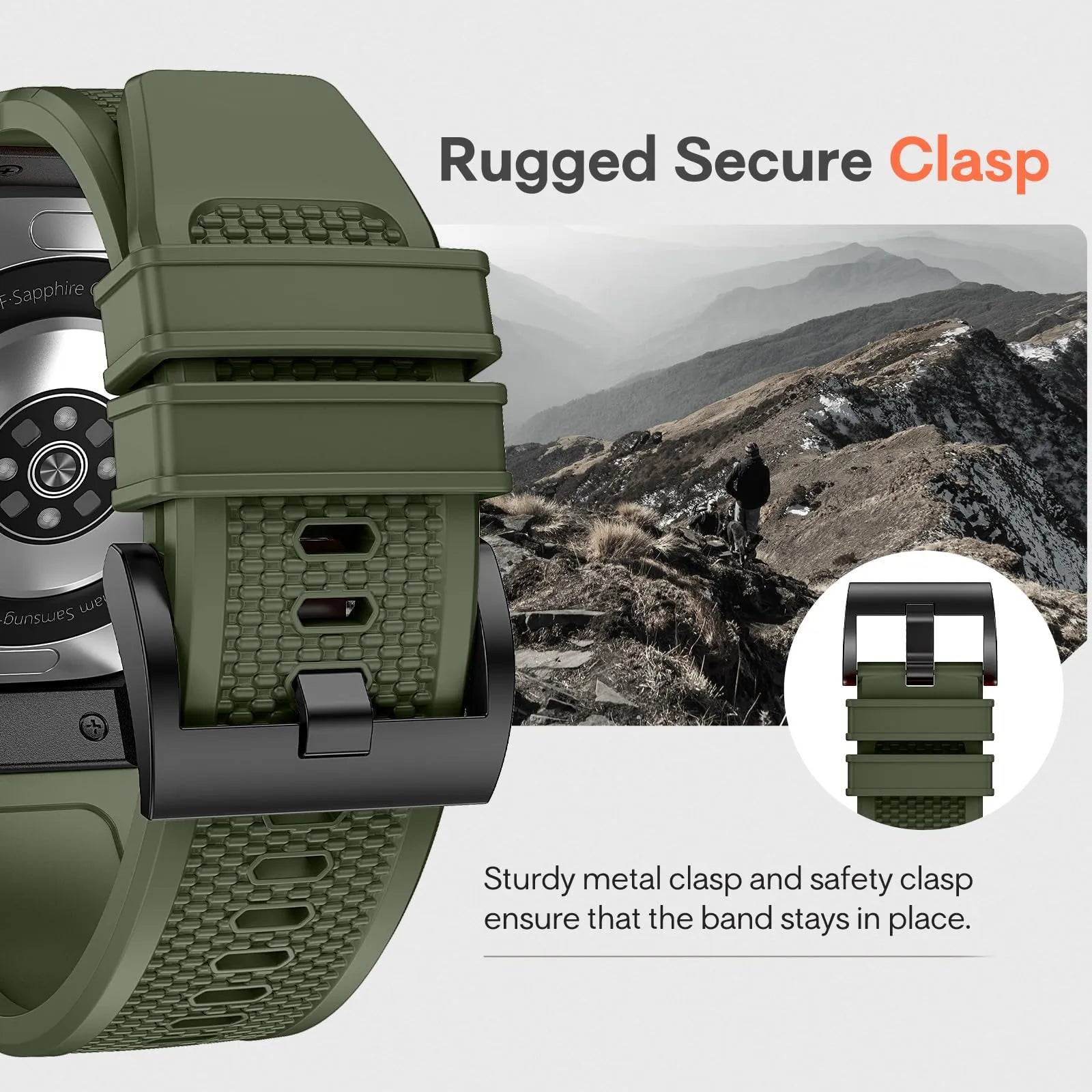 BEIZIYE Special rubber watch strap