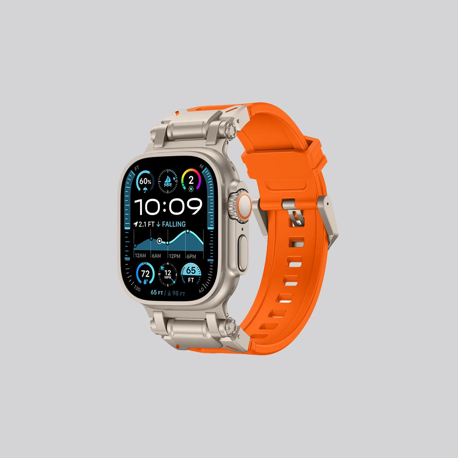 BEIZIYE Motion silicone watch strap