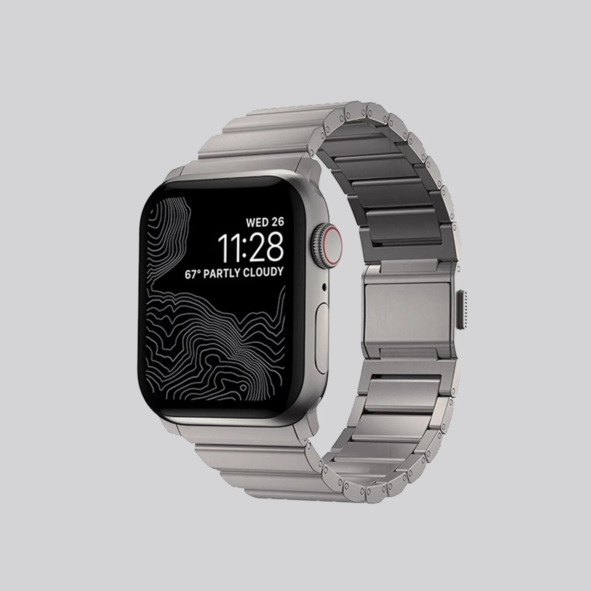 BEIZIYE Norman titanium metal watch strap