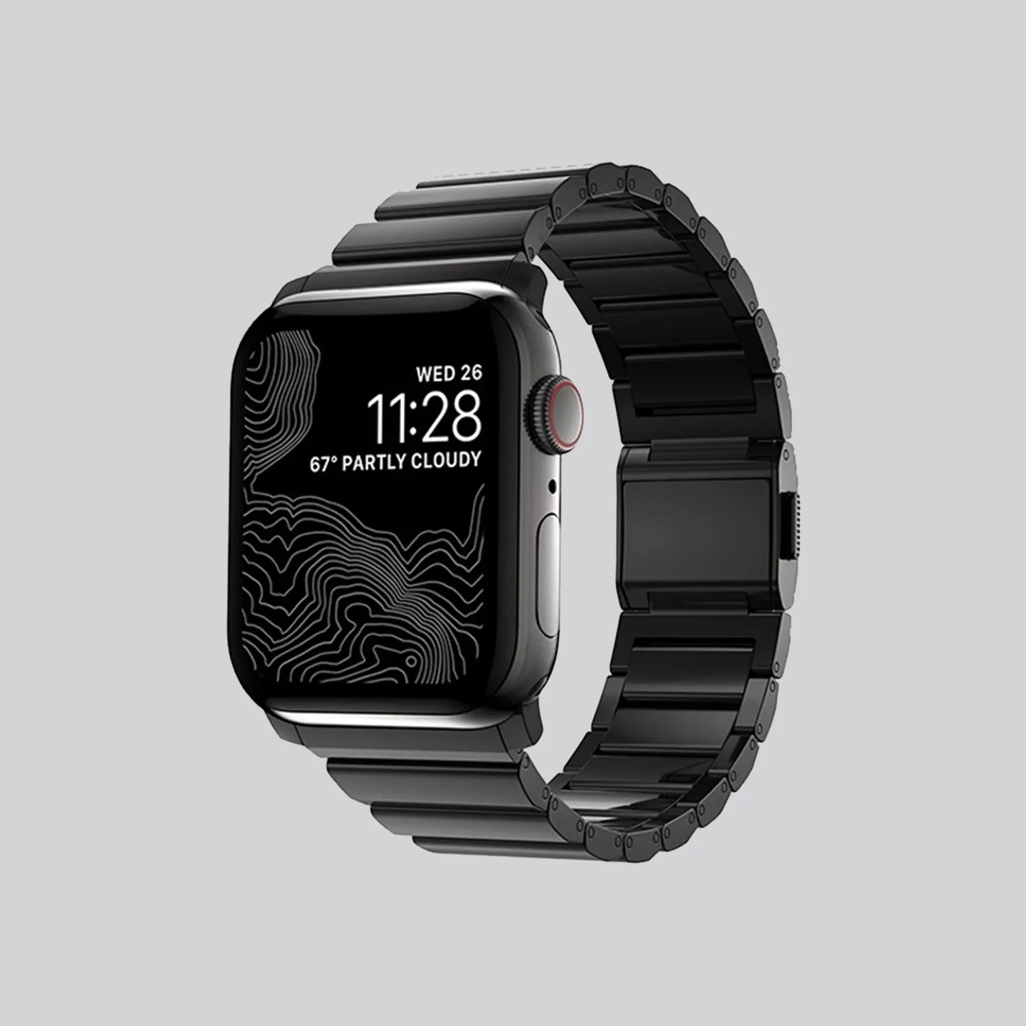 BEIZIYE Norman titanium metal watch strap