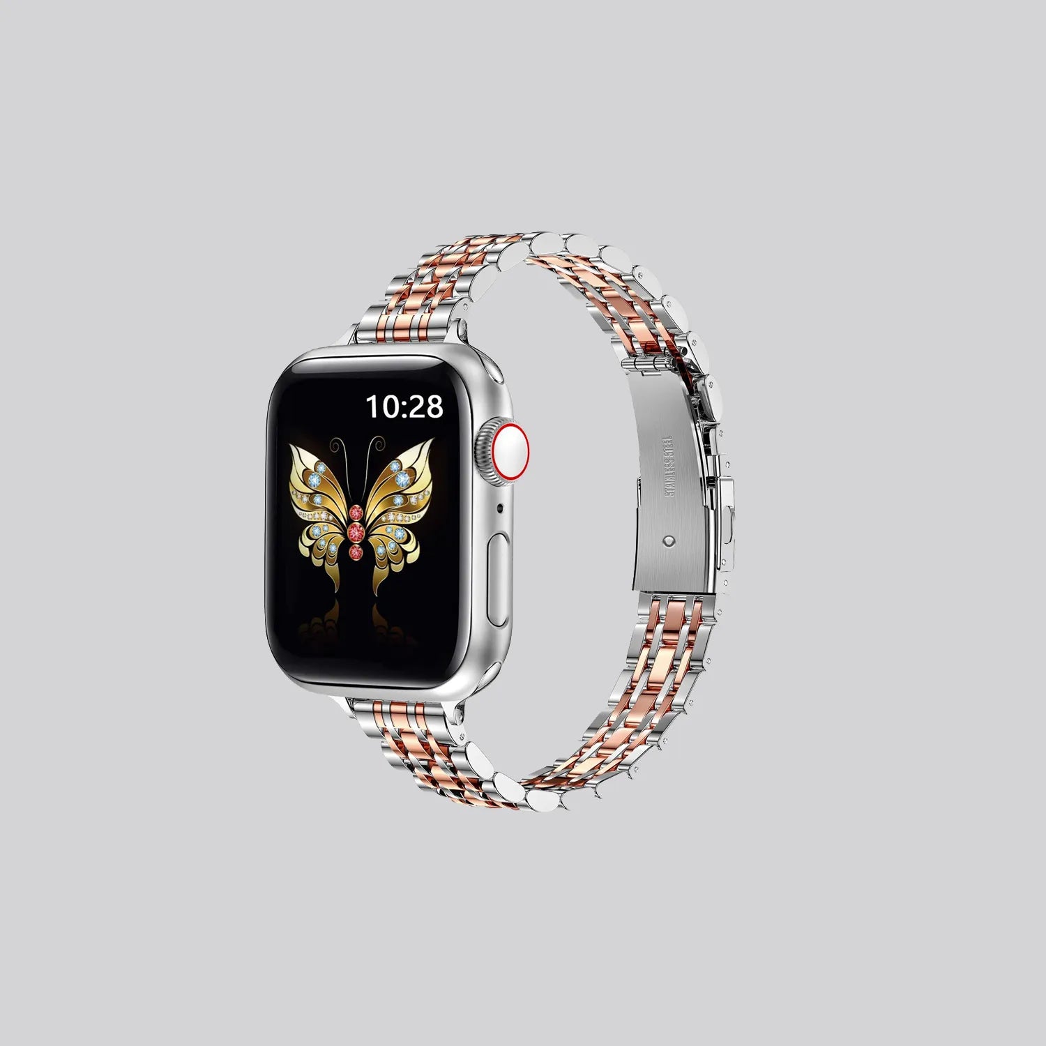 BEIZIYE Ultra-thin metal watch band