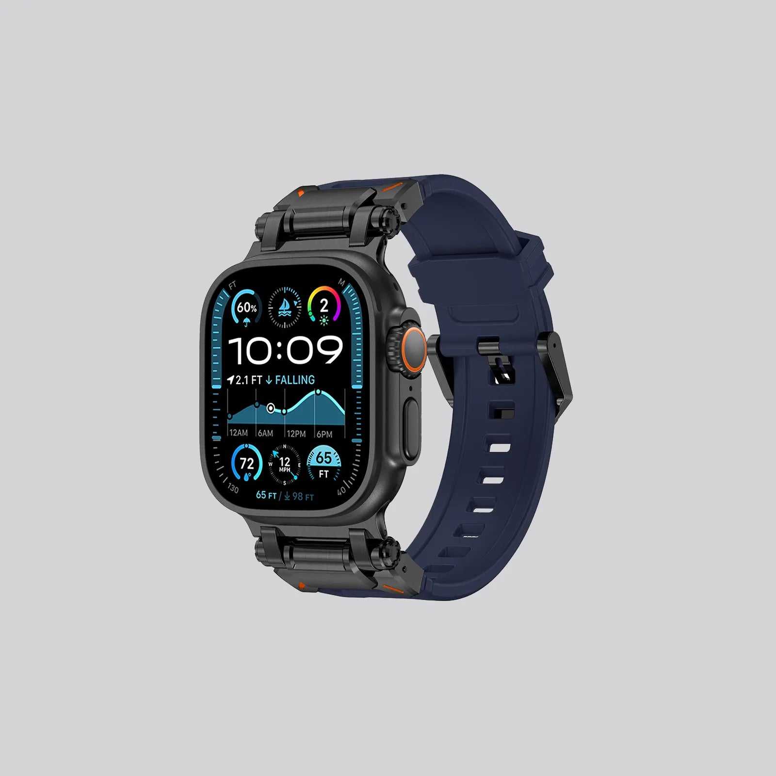 BEIZIYE Motion silicone watch strap