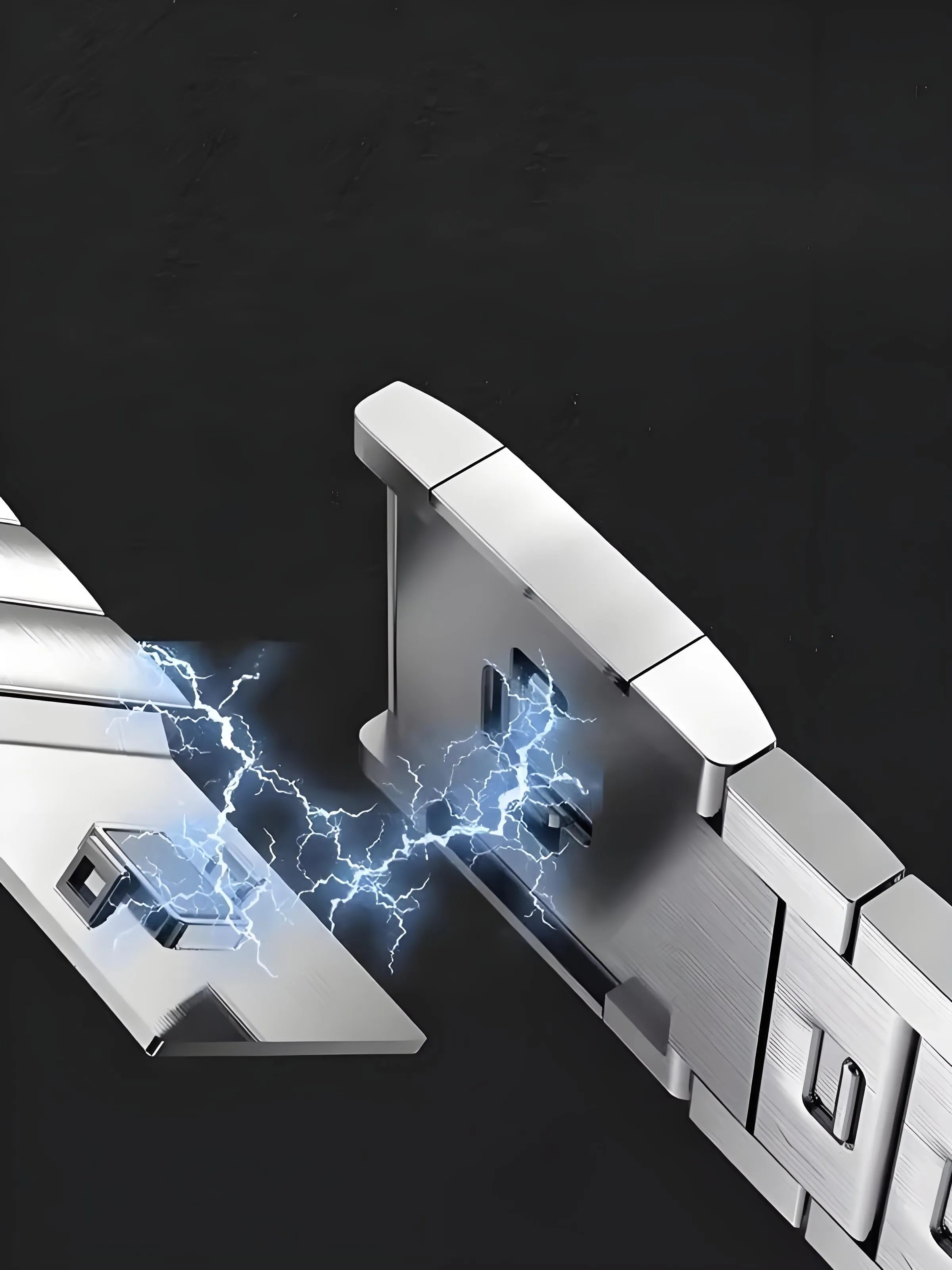 BEIZIYE Stainless steel chain-type magnetic suction watch strap