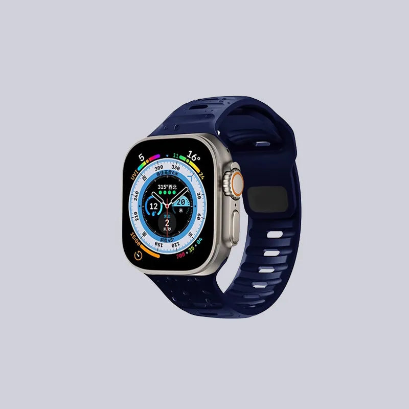 BEIZIYE PG T buckle silicone watch strap