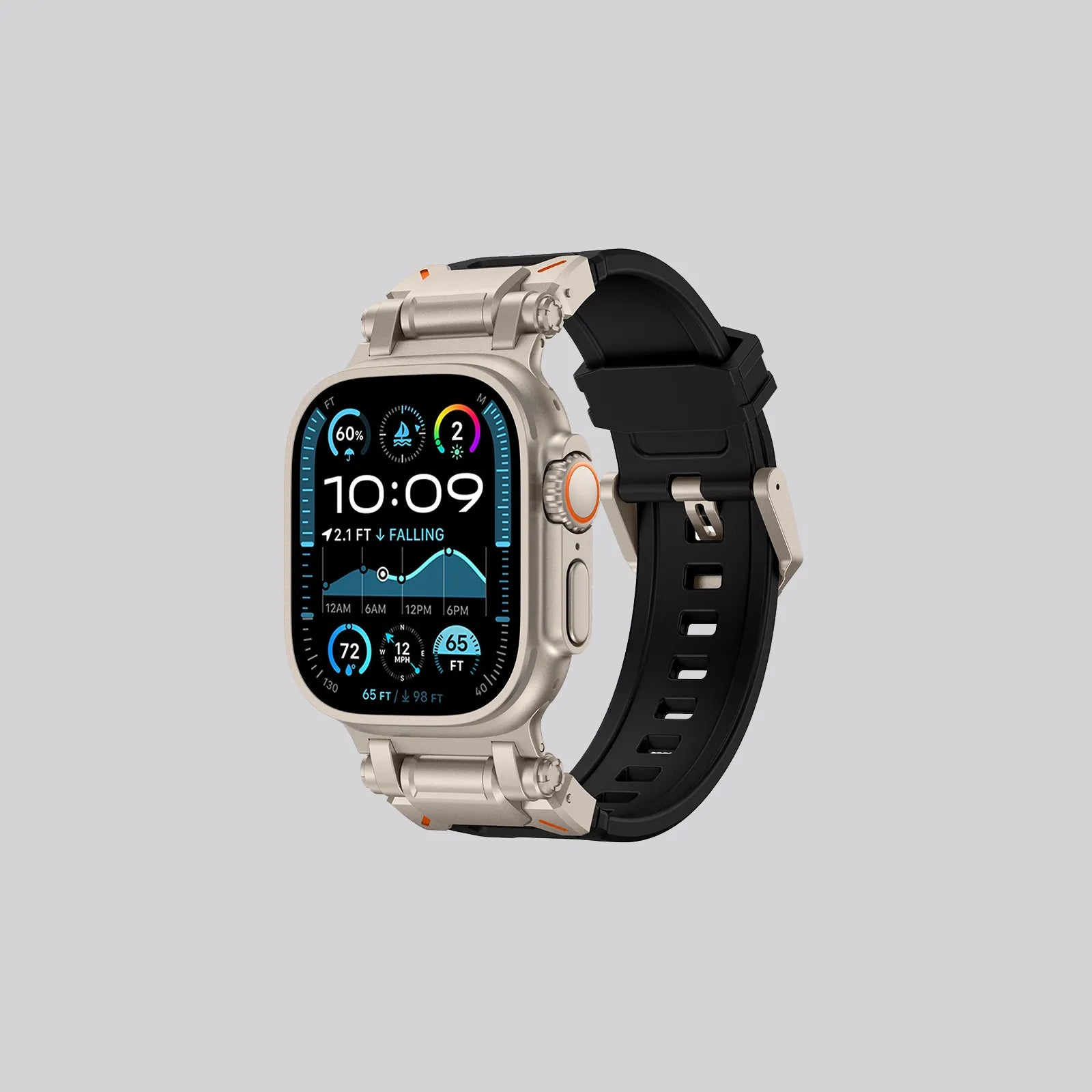 BEIZIYE Motion silicone watch strap