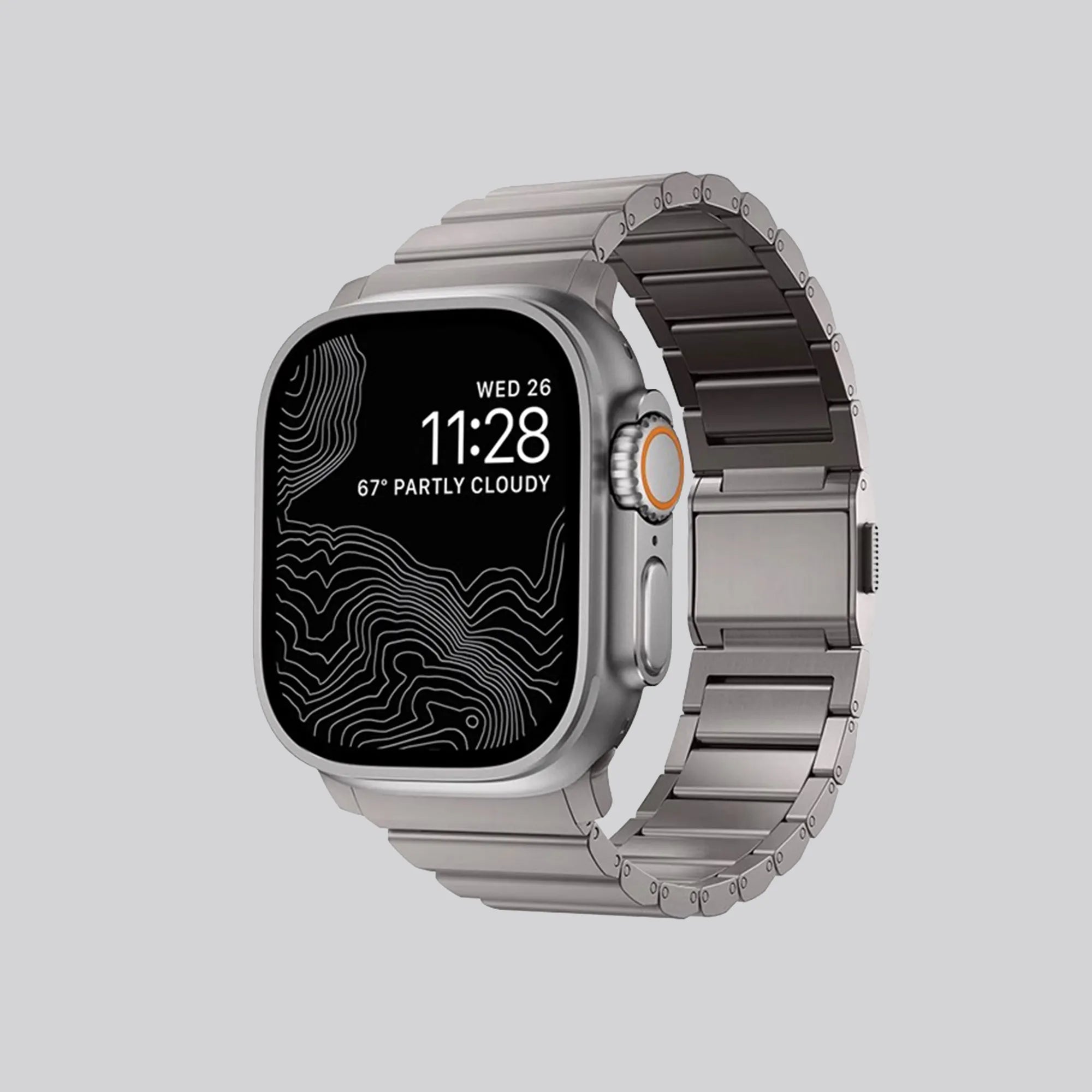 BEIZIYE Norman titanium metal watch strap