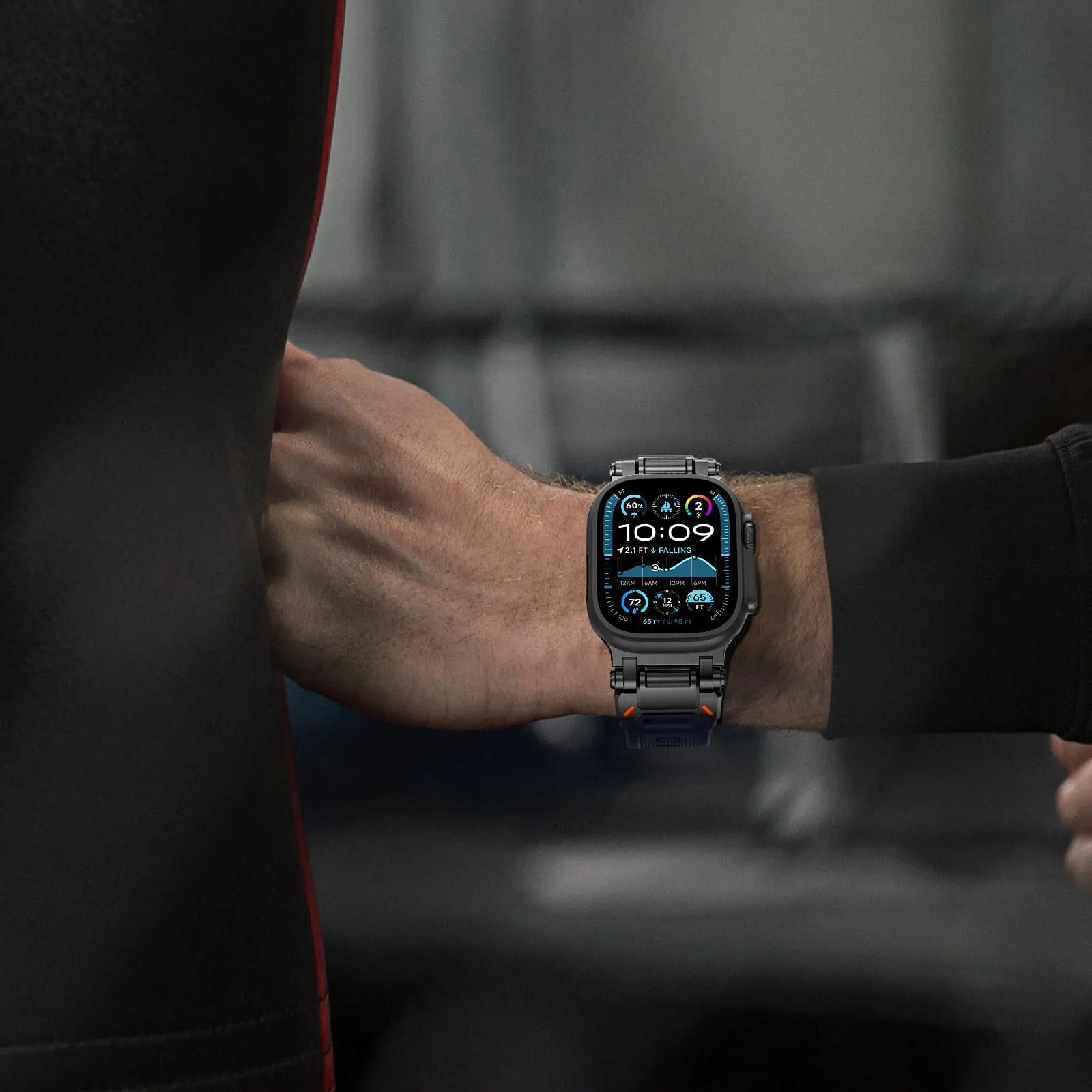 BEIZIYE Motion silicone watch strap