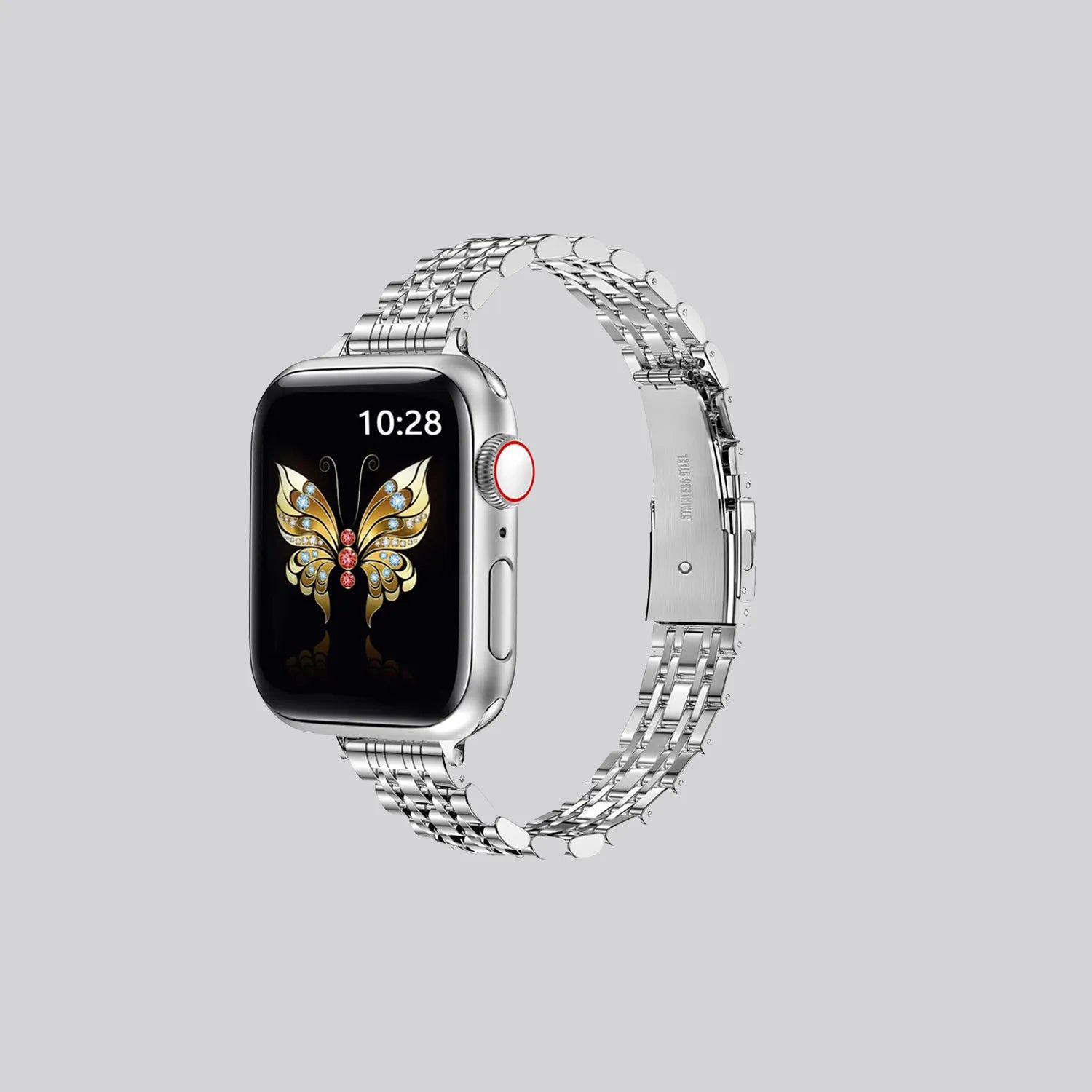 BEIZIYE Ultra-thin metal watch band