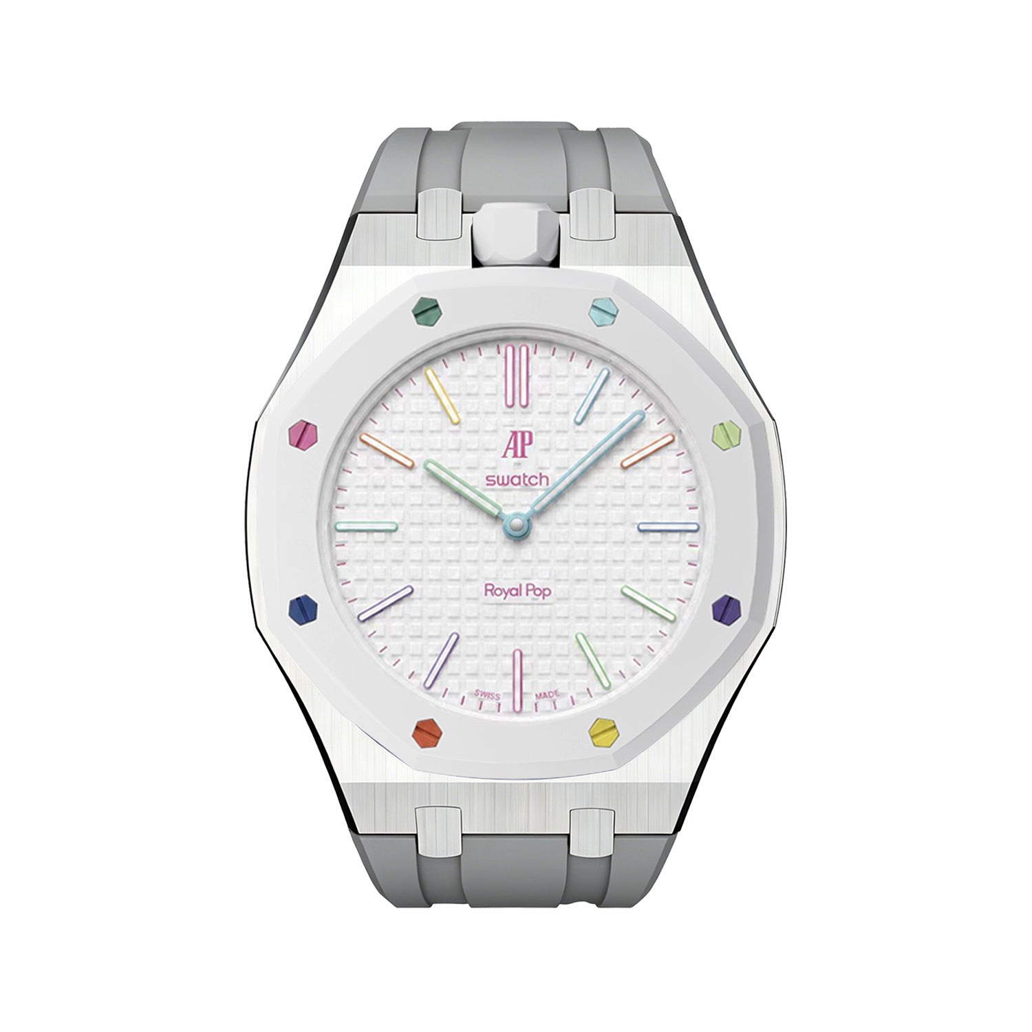 SwatchxAP Royal Pop Case-Strap  Crown at 12