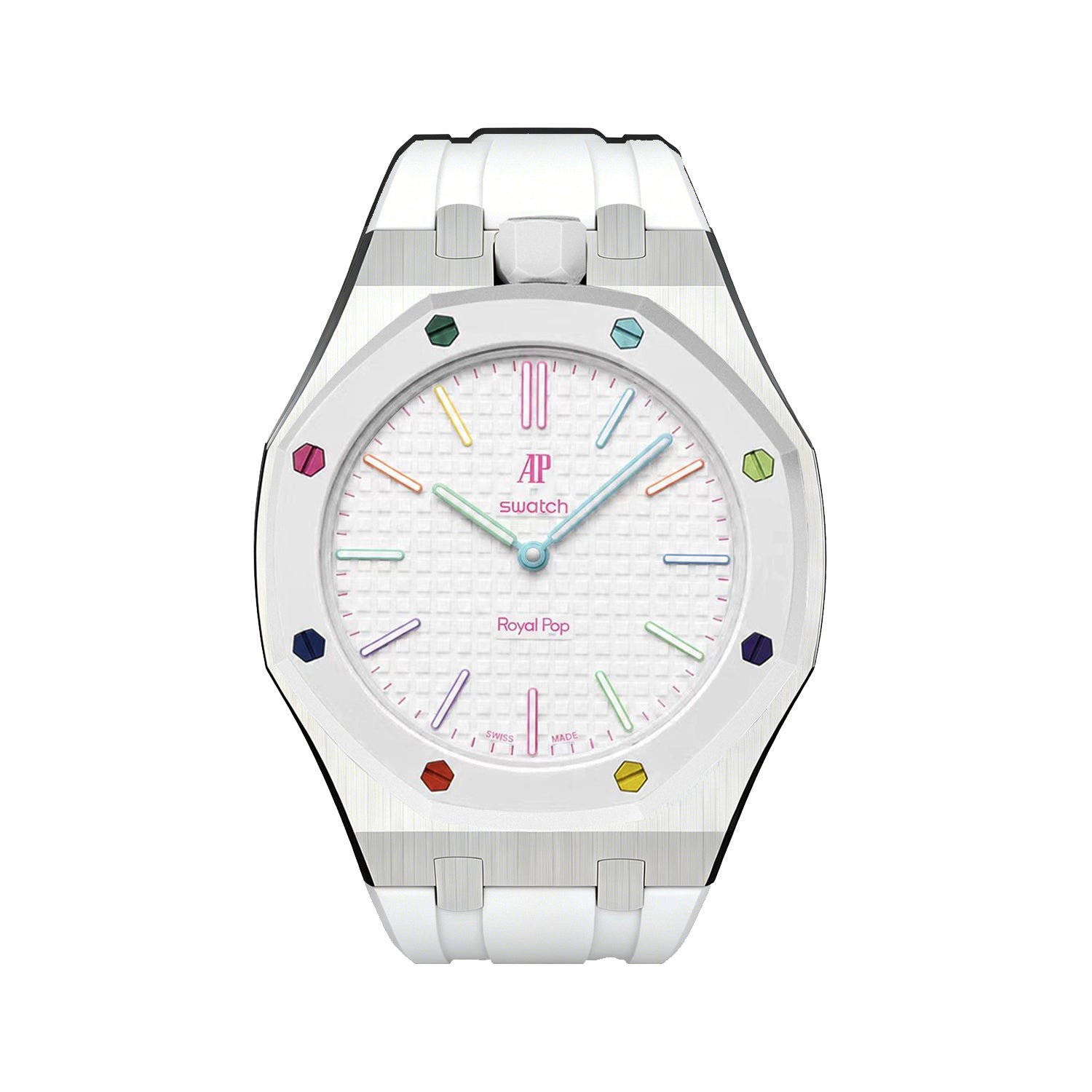 SwatchxAP Royal Pop Case-Strap  Crown at 12