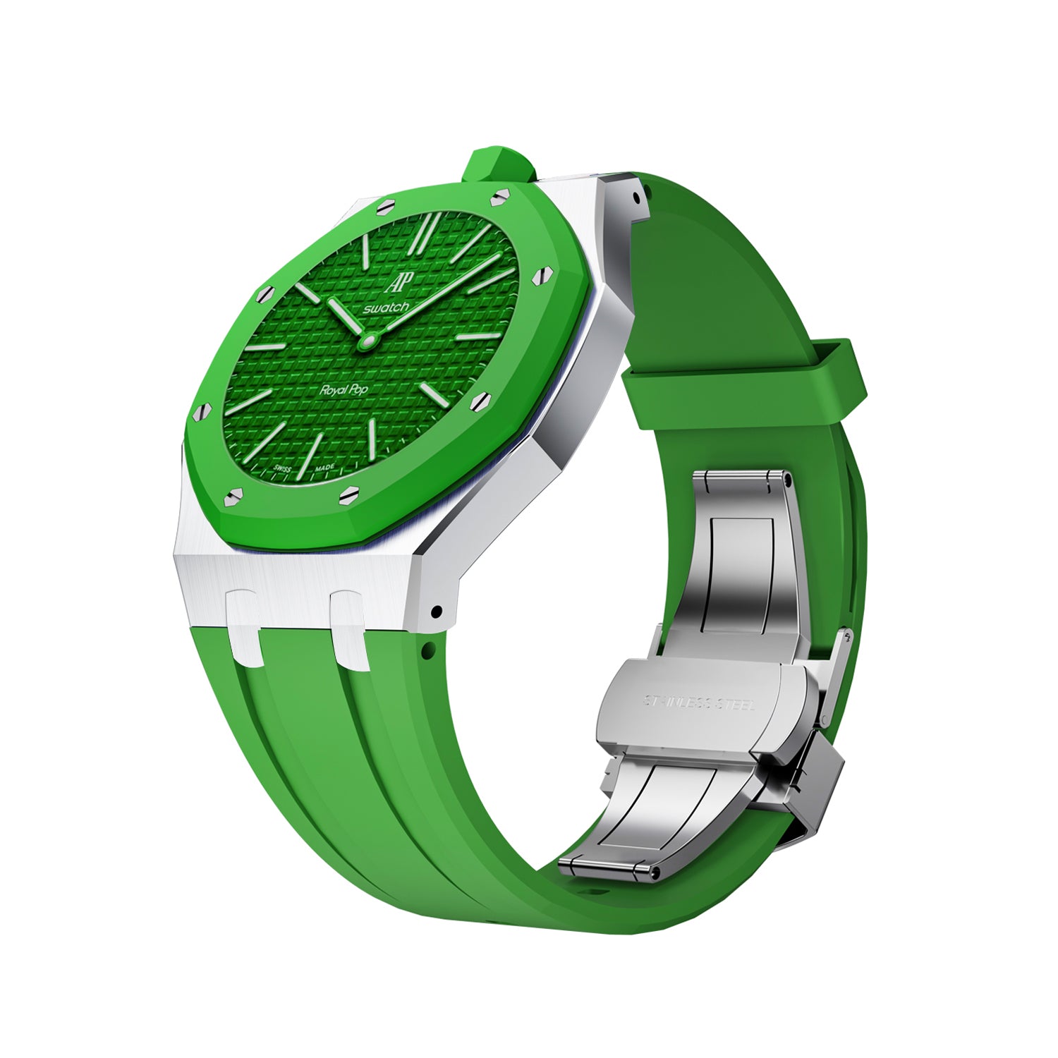 SwatchxAP Royal Pop Case-Strap  Crown at 12