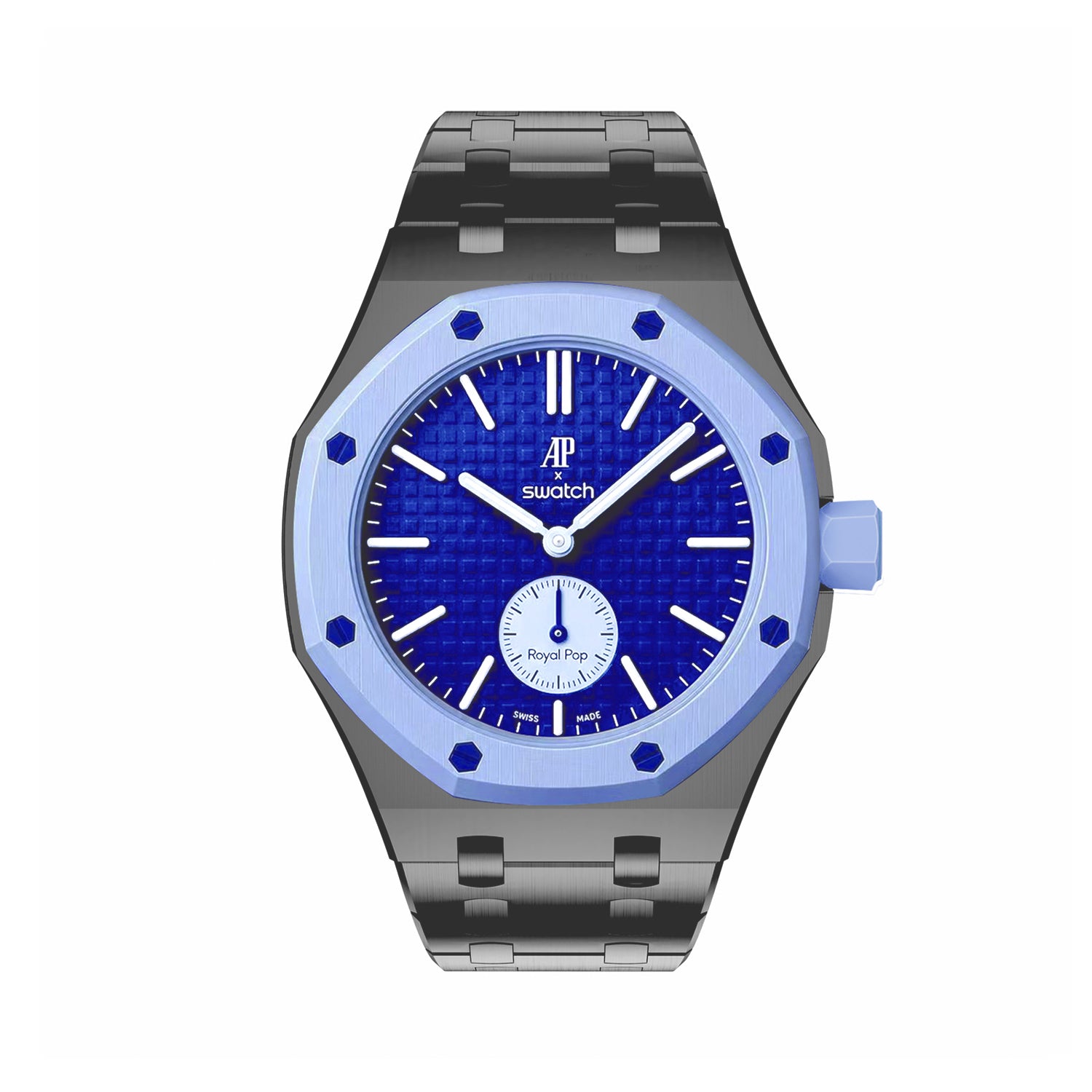 SwatchxAP Royal Pop Case-Strap  Crown at 3