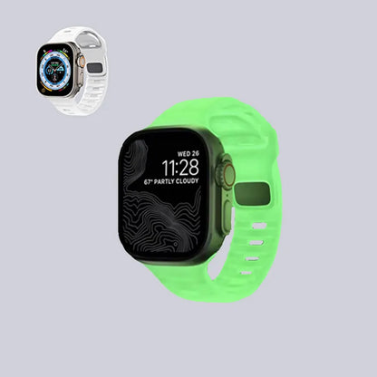 BEIZIYE PG T buckle silicone watch strap