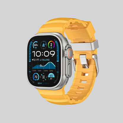 BEIZIYE Fluororubber watch strap