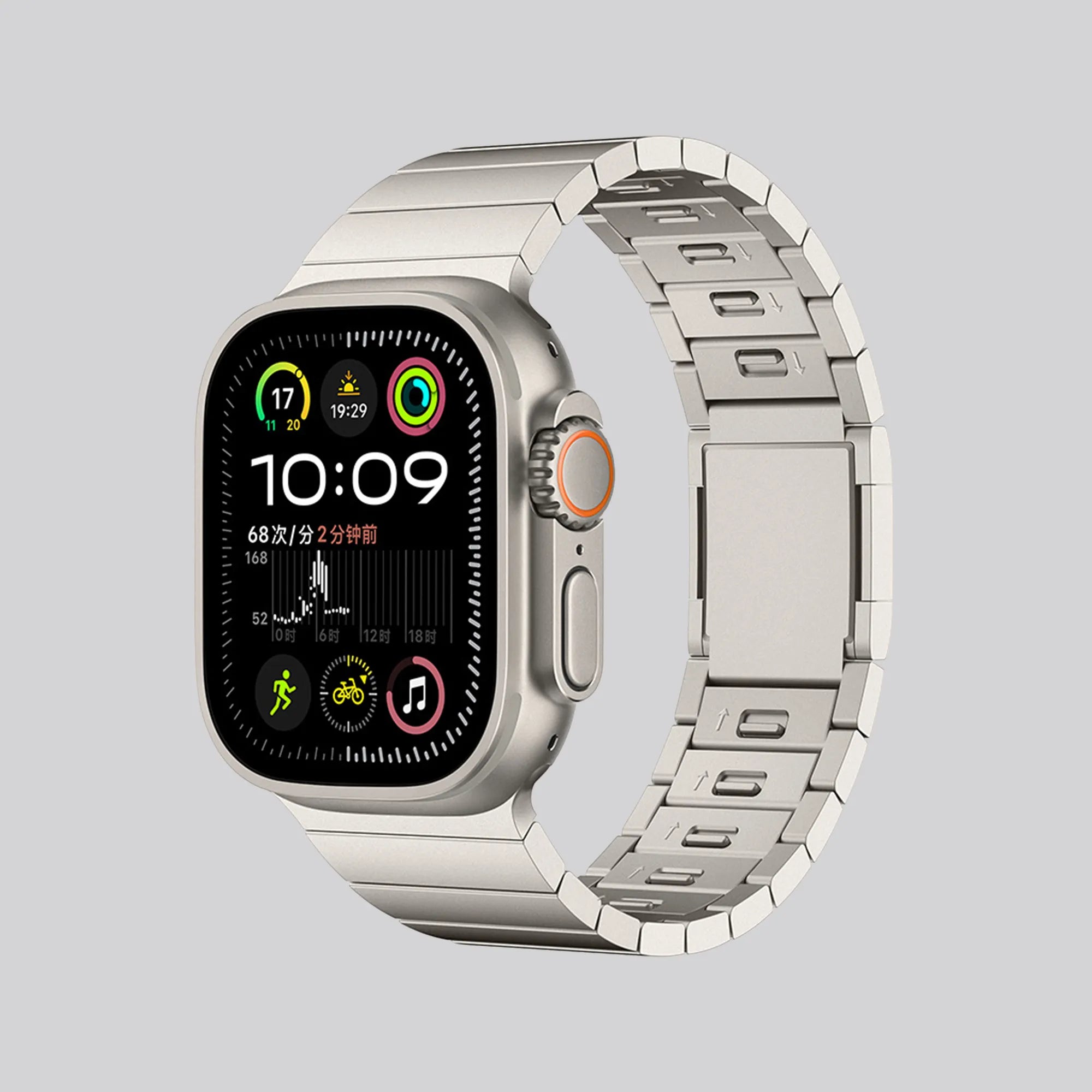 BEIZIYE Stainless steel chain-type magnetic suction watch strap