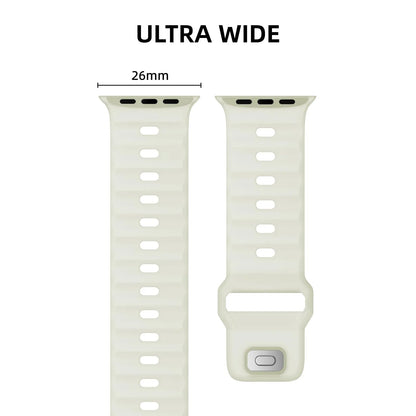 BEIZIYE PG T buckle silicone watch strap