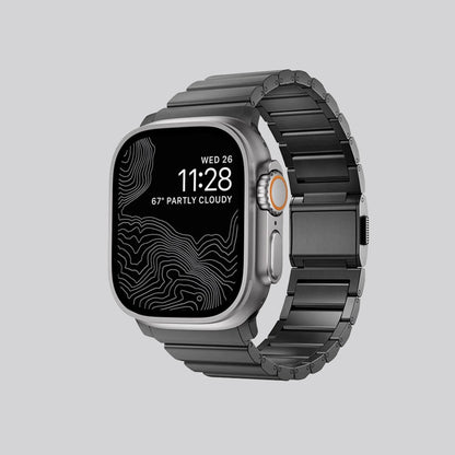 BEIZIYE Norman titanium metal watch strap