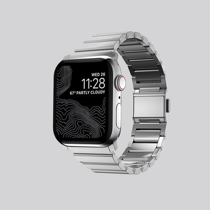 BEIZIYE Norman titanium metal watch strap