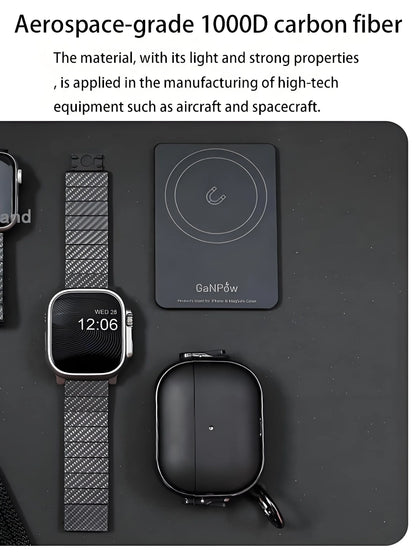 Pulseira de material de fibra de carbono BEIZIYE 