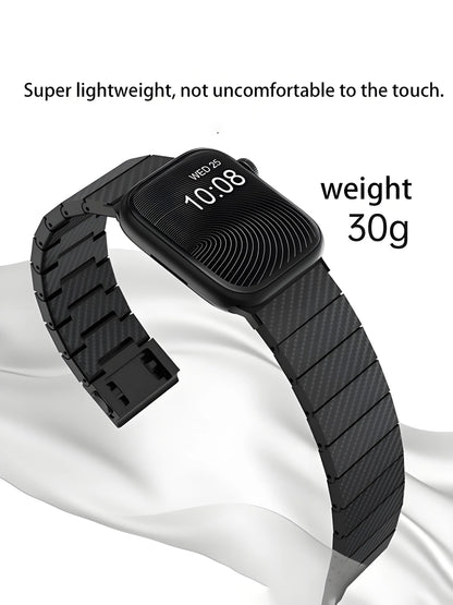 Pulseira de material de fibra de carbono BEIZIYE 