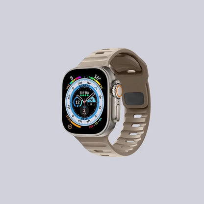 BEIZIYE PG T buckle silicone watch strap