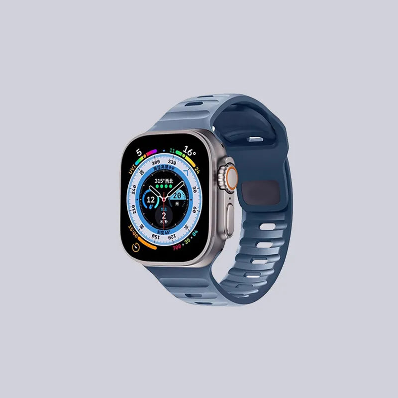 BEIZIYE PG T buckle silicone watch strap